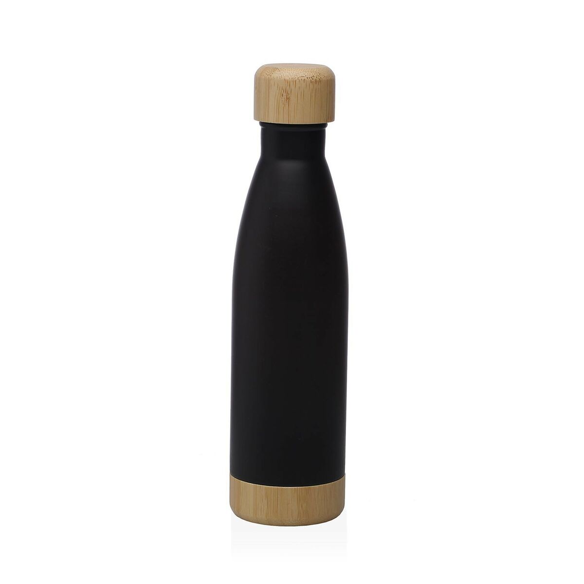 Vattenflaska Versa Svart Stål 500 ml 7 x 27 x 7 cm - finns hos Aktivcamping