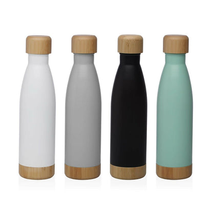 Vattenflaska Versa Svart Stål 500 ml 7 x 27 x 7 cm - finns hos Aktivcamping