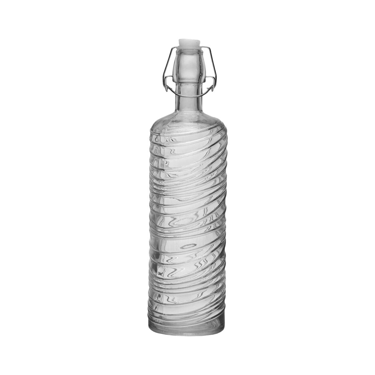 Vattenflaska Versa Transparent Glas Aluminium 1 L 8,2 X 30,6 X 8,2 CM finns hos Aktivcamping