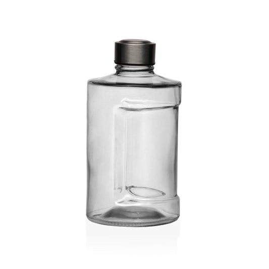 Vattenflaska Versa Transparent Glas Aluminium 900 ml 10 x 19 x 10 cm finns hos Aktivcamping