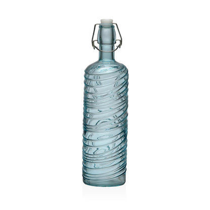 Vattenflaska Versa Turkos Glas Aluminium 1 L 8,2 X 30,6 X 8,2 CM finns hos Aktivcamping