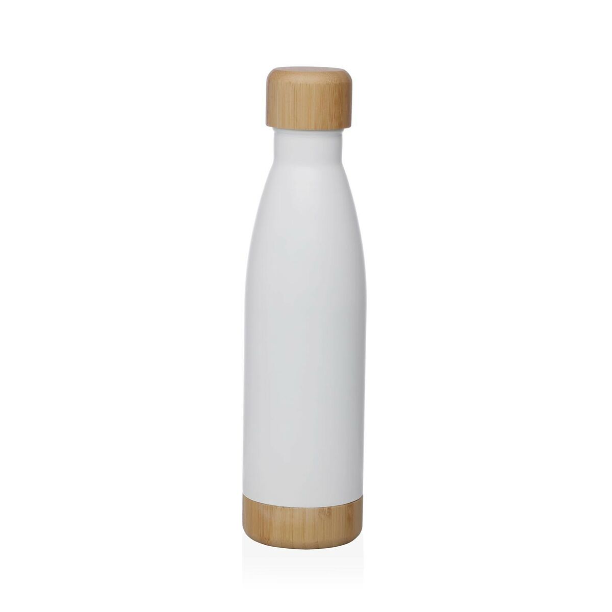 Vattenflaska Versa Vit Stål 500 ml 7 x 27 x 7 cm finns hos Aktivcamping