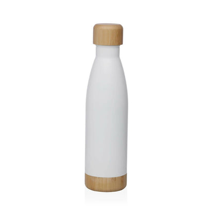 Vattenflaska Versa Vit Stål 500 ml 7 x 27 x 7 cm finns hos Aktivcamping