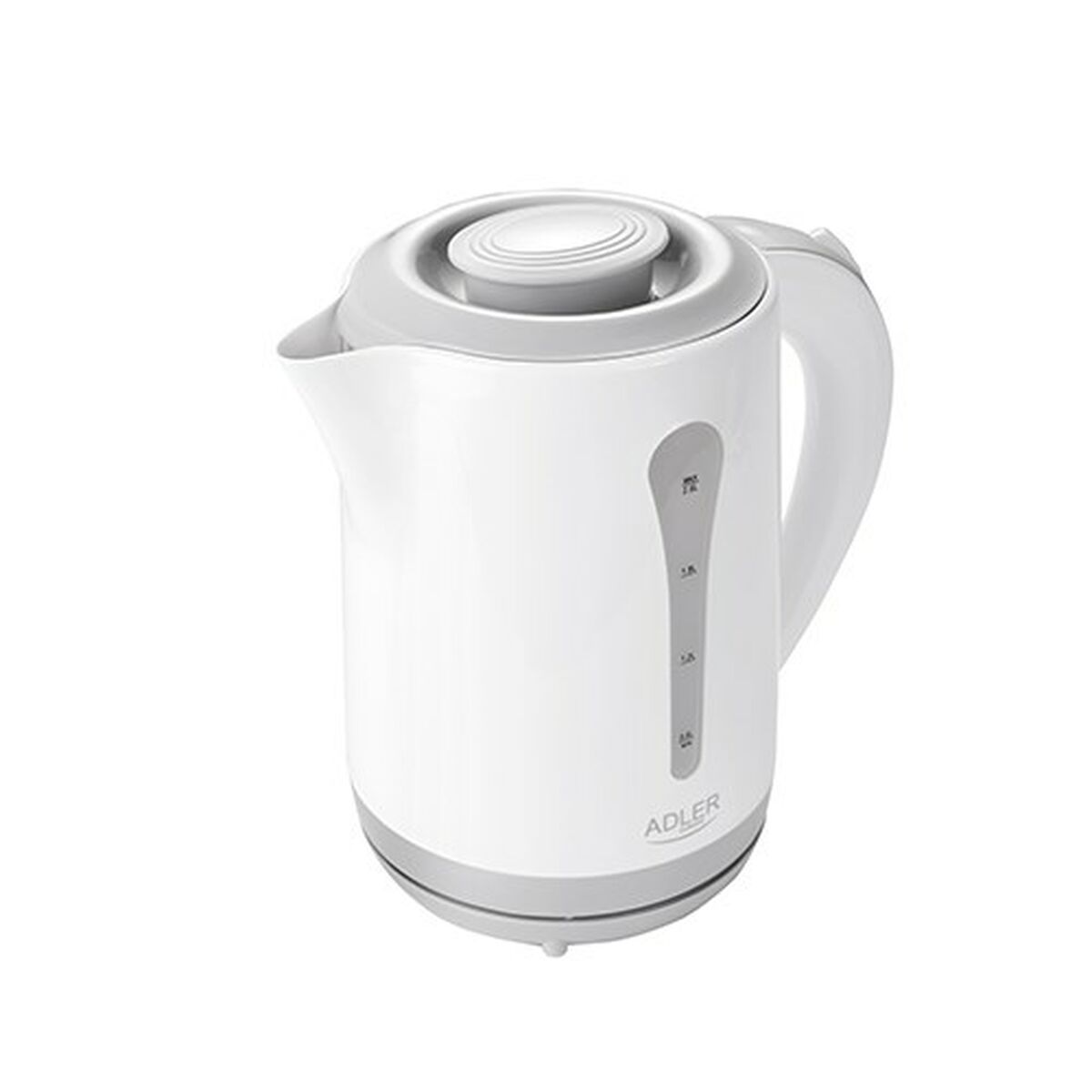 Vattenkokare Adler AD 1244 Vit Plast 2200 W 2,5 L finns hos Aktivcamping