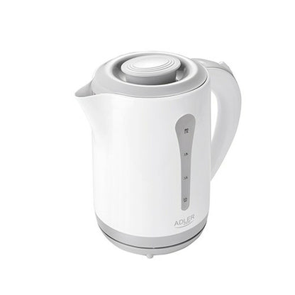Vattenkokare Adler AD 1244 Vit Plast 2200 W 2,5 L finns hos Aktivcamping