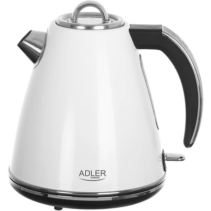 Vattenkokare Adler AD 1341 Vit Rostfritt stål 2200 W 1,5 L finns hos Aktivcamping