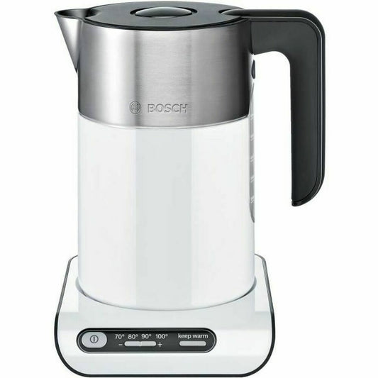 Vattenkokare BOSCH TWK8611P 2400 W Vit Grå Antracitgrå plástico,acero inoxidable 2400 W 1,5 L finns hos Aktivcamping