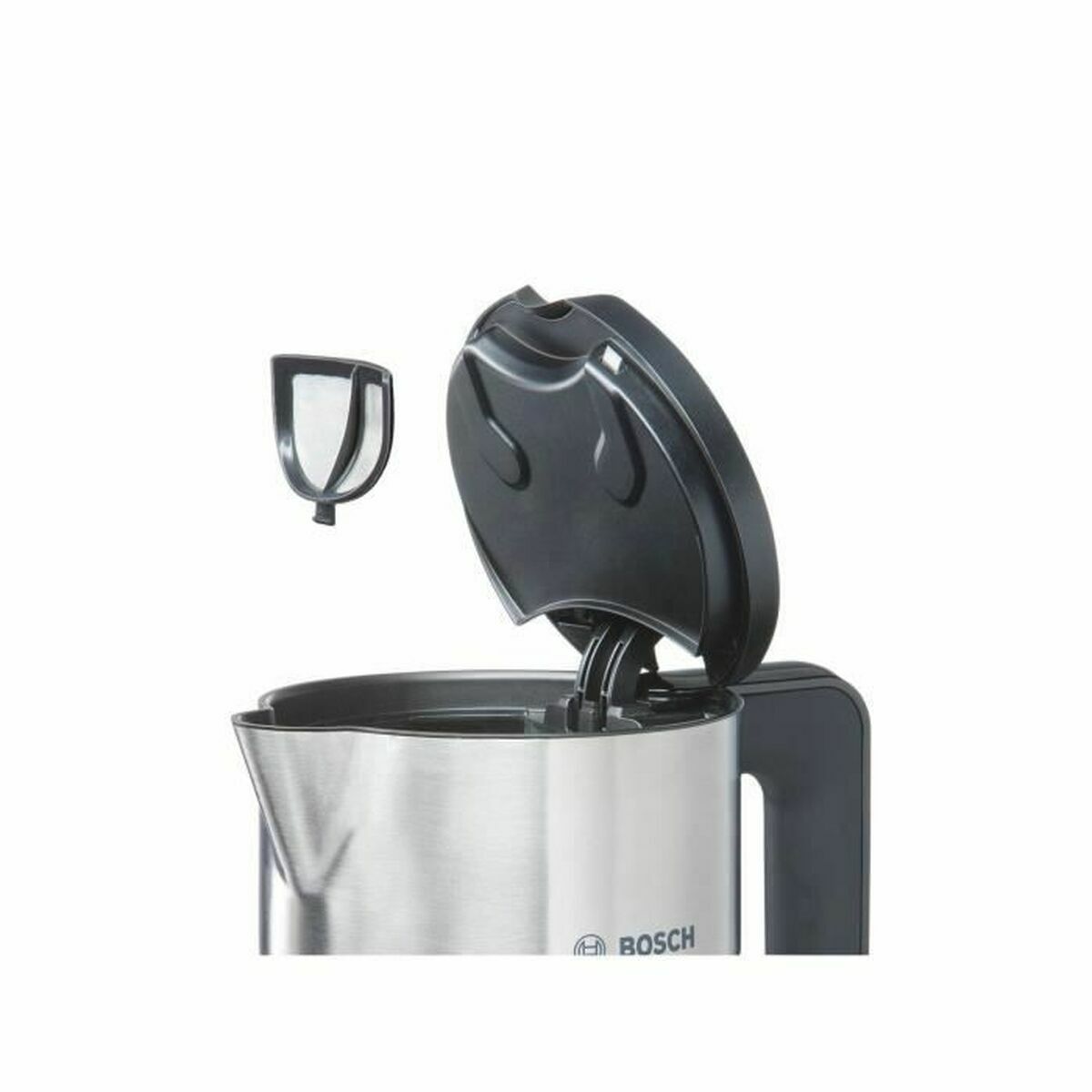Vattenkokare BOSCH TWK8611P 2400 W Vit Grå Antracitgrå plástico,acero inoxidable 2400 W 1,5 L finns hos Aktivcamping