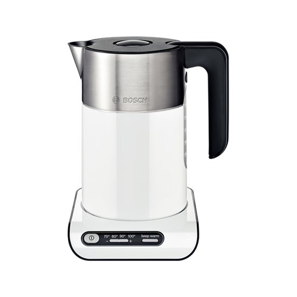 Vattenkokare BOSCH TWK8611P 2400 W Vit Grå Antracitgrå plástico,acero inoxidable 2400 W 1,5 L finns hos Aktivcamping