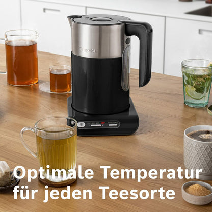 Vattenkokare BOSCH TWK8613 1,5 L Svart 2400 W 1,5 L Plast finns hos Aktivcamping