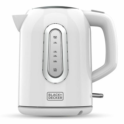 Vattenkokare Black & Decker BXKE2204E Vit Plast 2200 W finns hos Aktivcamping