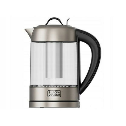 Vattenkokare Black & Decker BXKE2205E Svart Transparent Silvrig Plast 2200 W 1,7 L finns hos Aktivcamping