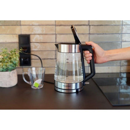 Vattenkokare Blaupunkt EKG401 Grå Transparent Glas 2200 W 1,7 L finns hos Aktivcamping