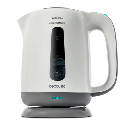 Vattenkokare Cecotec ThermoSense 170 2200W 1,7 L Grå Plast 2200 W 1850-2200 W 1,7 L finns hos Aktivcamping