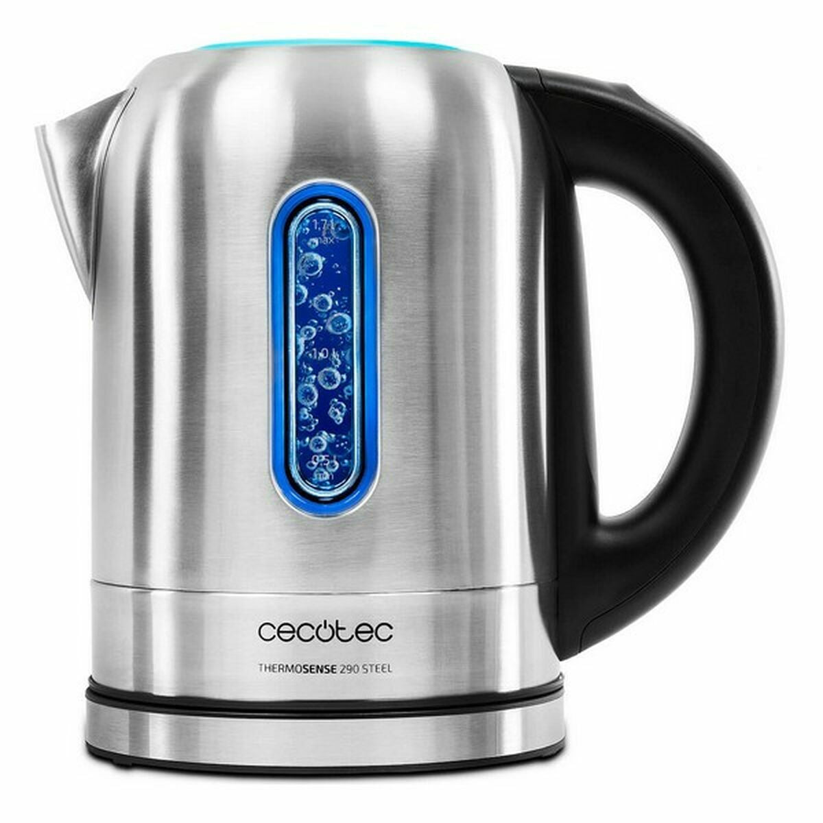 Vattenkokare Cecotec ThermoSense 290 Steel 2200W 1,7L Rostfritt stål Stål 2200 W 1850-2200 W 1,7 L finns hos Aktivcamping