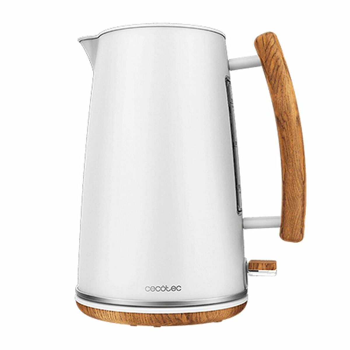 Vattenkokare Cecotec ThermoSense 400 White Woody Vit Rostfritt stål 3000 W 1,7 L finns hos Aktivcamping