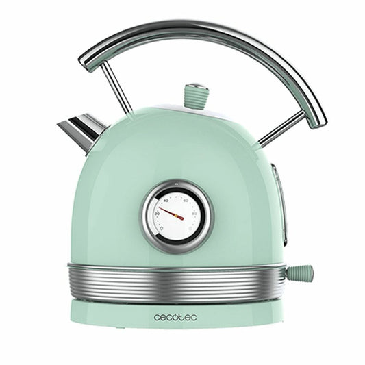 Vattenkokare Cecotec Thermosense 420 Vintage Light Green 1,8 L 2200 W Rostfritt stål - finns hos Aktivcamping