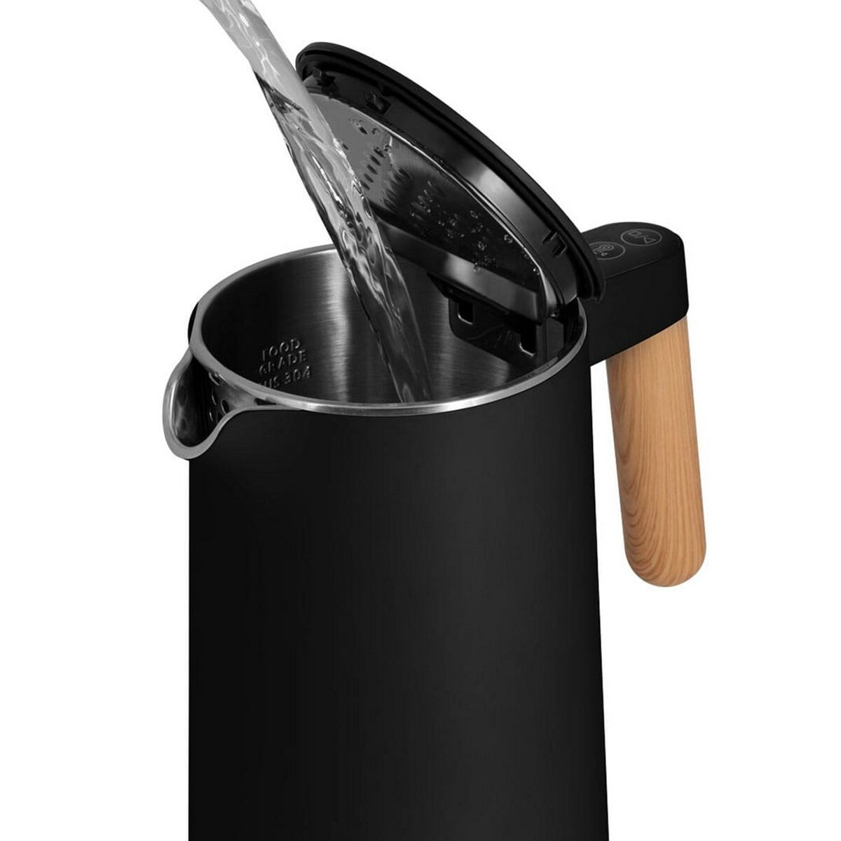 Vattenkokare Concept RK 3301 Svart Rostfritt stål 2200 W finns hos Aktivcamping