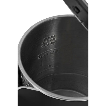 Vattenkokare Concept RK 3301 Svart Rostfritt stål 2200 W finns hos Aktivcamping
