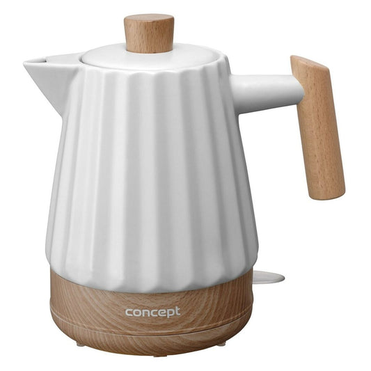 Vattenkokare Concept RK0090 Vit Keramisk 1500 W 1,5 L finns hos Aktivcamping