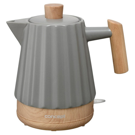 Vattenkokare Concept RK0092 Mörkgrå Keramisk 1500 W 1,5 L finns hos Aktivcamping