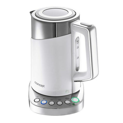 Vattenkokare Concept RK3170 Vit plástico,acero inoxidable 2200 W 1,7 L finns hos Aktivcamping