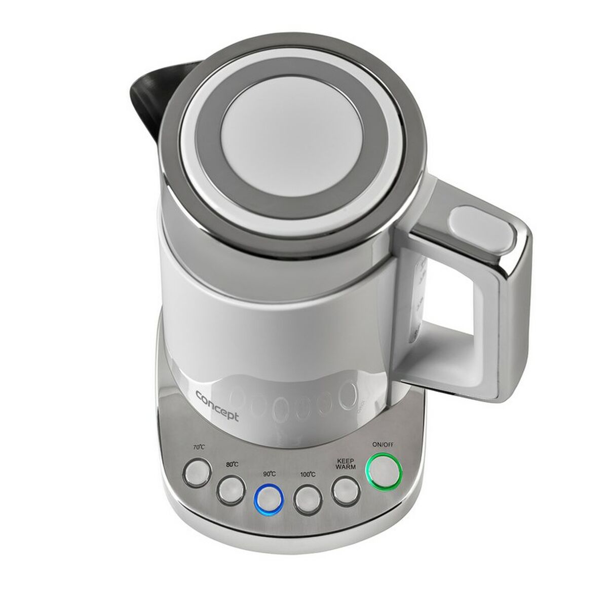 Vattenkokare Concept RK3170 Vit plástico,acero inoxidable 2200 W 1,7 L finns hos Aktivcamping