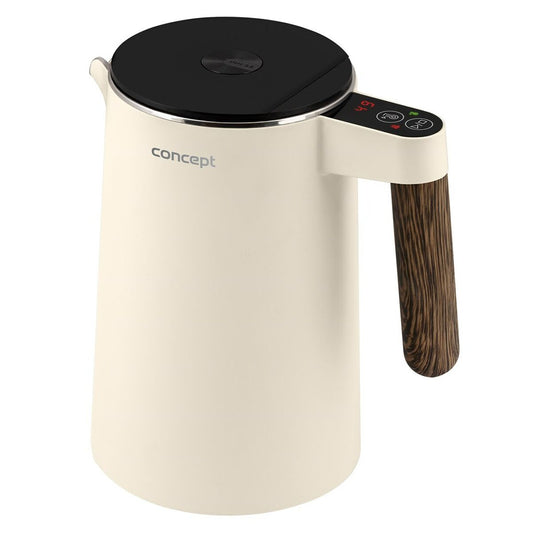 Vattenkokare Concept RK3304 Vanilj Trä 1850-2200 W 1,5 L finns hos Aktivcamping