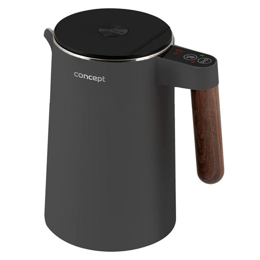 Vattenkokare Concept RK3305 Mörkgrå Trä 1850-2200 W 1,5 L finns hos Aktivcamping