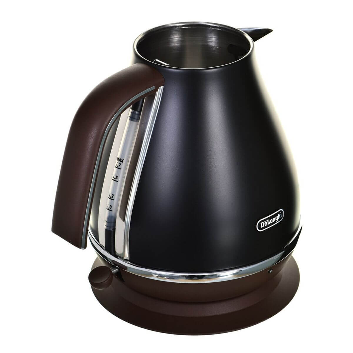 Vattenkokare DeLonghi 1,7 L Svart Rostfritt stål finns hos Aktivcamping