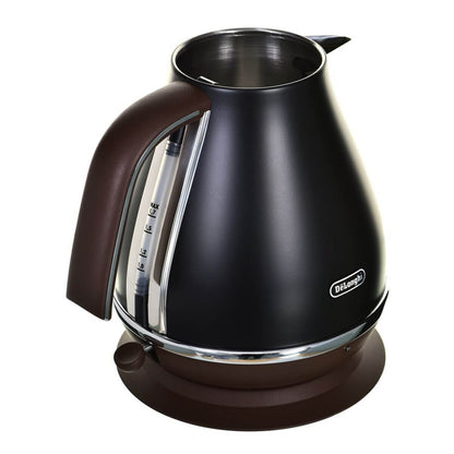 Vattenkokare DeLonghi 1,7 L Svart Rostfritt stål finns hos Aktivcamping