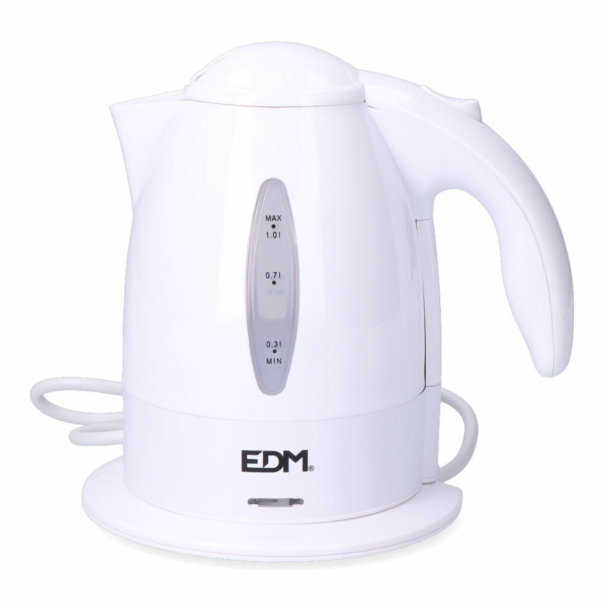 Vattenkokare EDM 07655 Vit polypropen 2200 W 1 L finns hos Aktivcamping