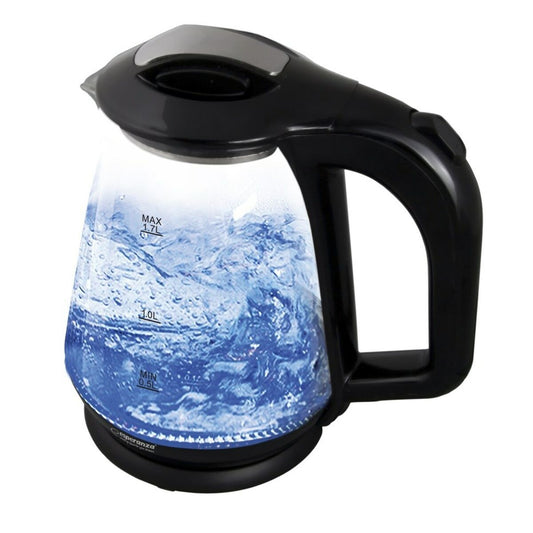 Vattenkokare Esperanza EKK024K Svart Glas Plast 1500 W 1,7 L finns hos Aktivcamping