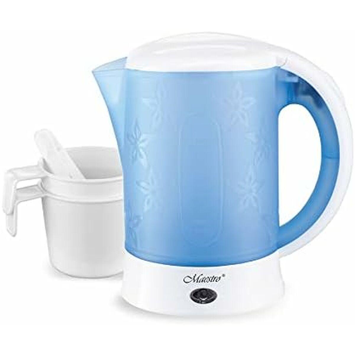 Vattenkokare Feel Maestro MR-010 Blå Vit Rostfritt stål 600 W 0,6 L finns hos Aktivcamping
