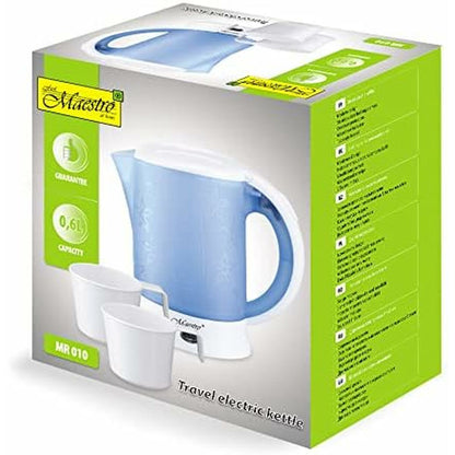 Vattenkokare Feel Maestro MR-010 Blå Vit Rostfritt stål 600 W 0,6 L finns hos Aktivcamping