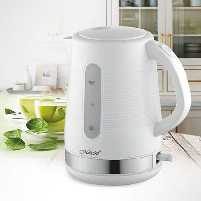 Vattenkokare Feel Maestro MR-035-WHITE Vit 2200 W 1,7 L finns hos Aktivcamping