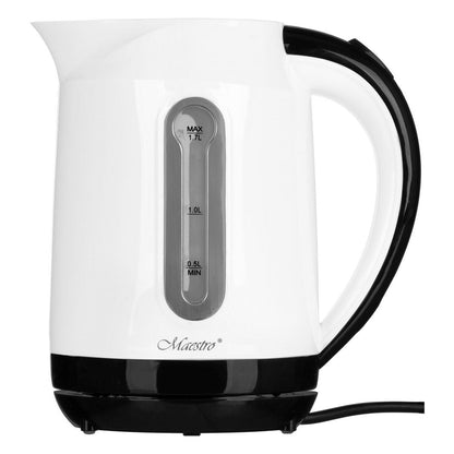 Vattenkokare Feel Maestro MR-041 Vit Svart 2000 W 1,7 L - finns hos Aktivcamping