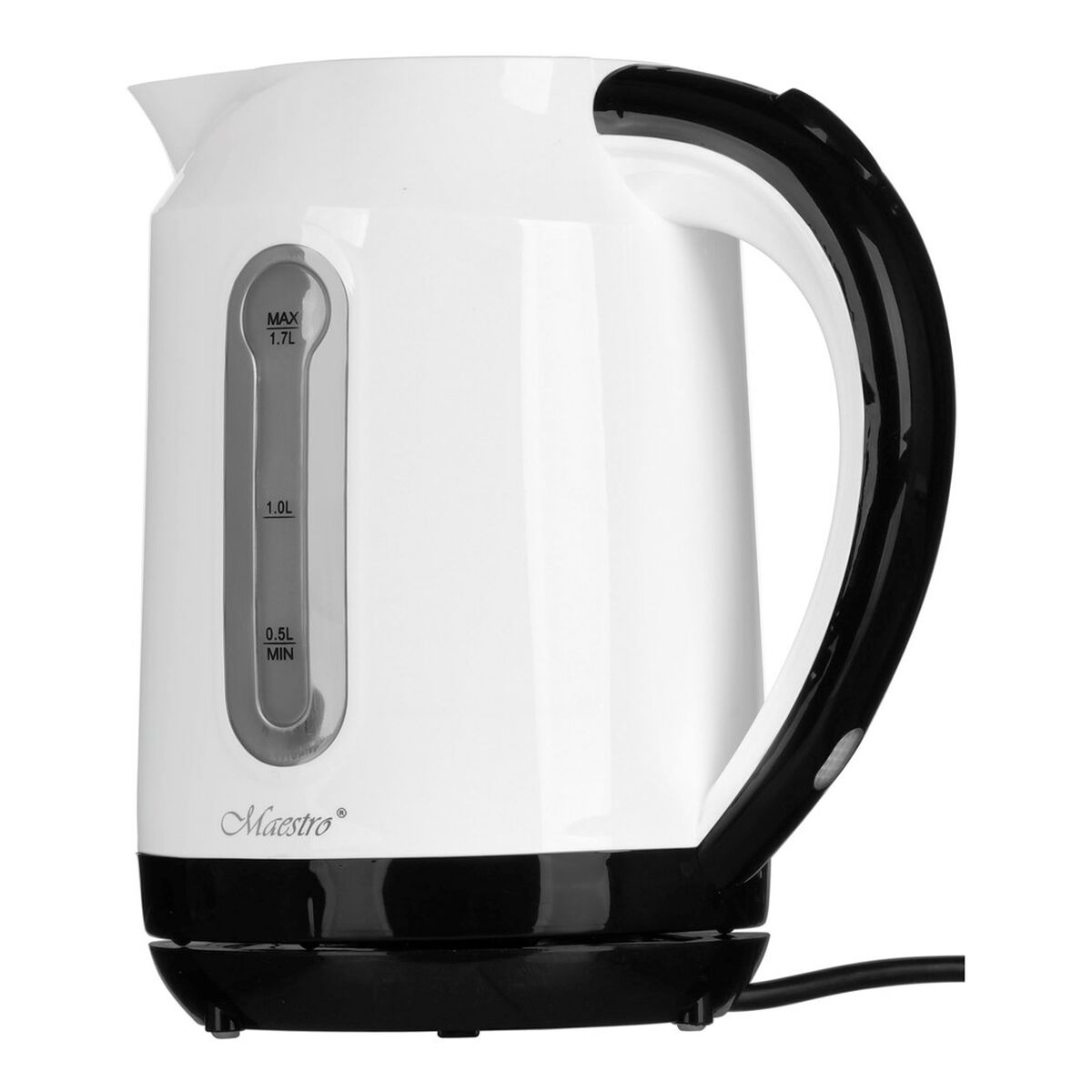 Vattenkokare Feel Maestro MR-041 Vit Svart 2000 W 1,7 L - finns hos Aktivcamping