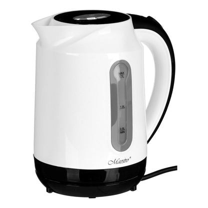 Vattenkokare Feel Maestro MR-041 Vit Svart 2000 W 1,7 L - finns hos Aktivcamping