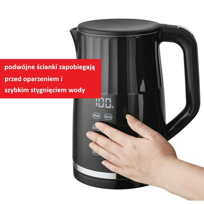 Vattenkokare Feel Maestro MR-049 Svart Transparent 2200 W 1,7 L - finns hos Aktivcamping