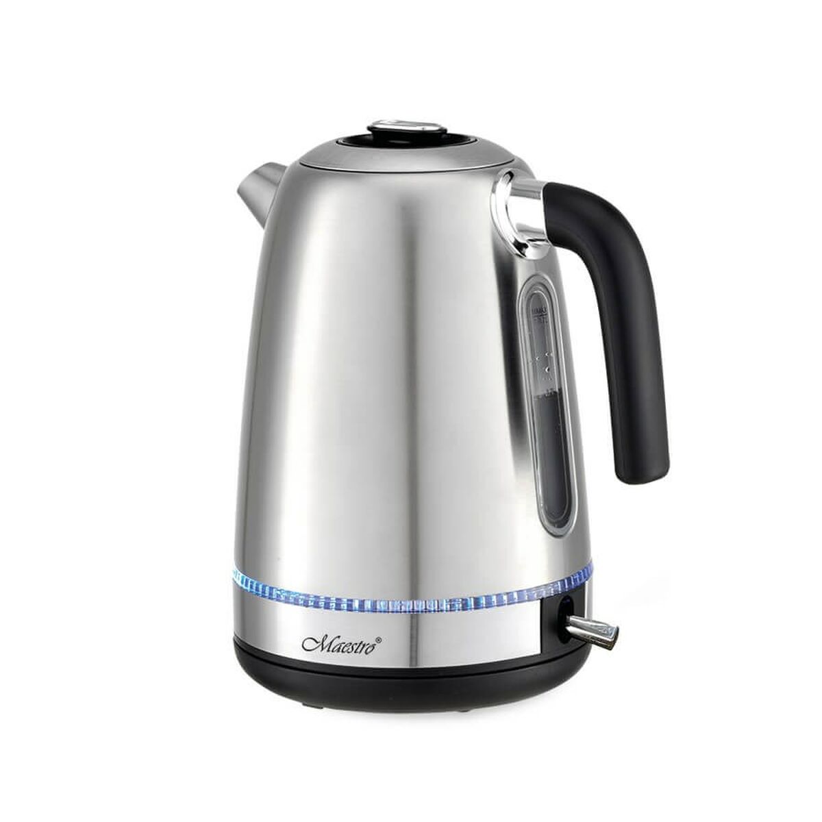 Vattenkokare Feel Maestro MR-050 Blå Silvrig Rostfritt stål 2200 W 1,7 L finns hos Aktivcamping