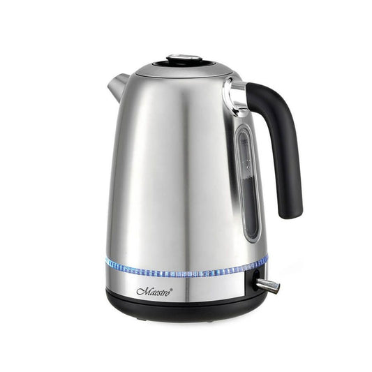 Vattenkokare Feel Maestro MR-050 Blå Silvrig Rostfritt stål 2200 W 1,7 L finns hos Aktivcamping