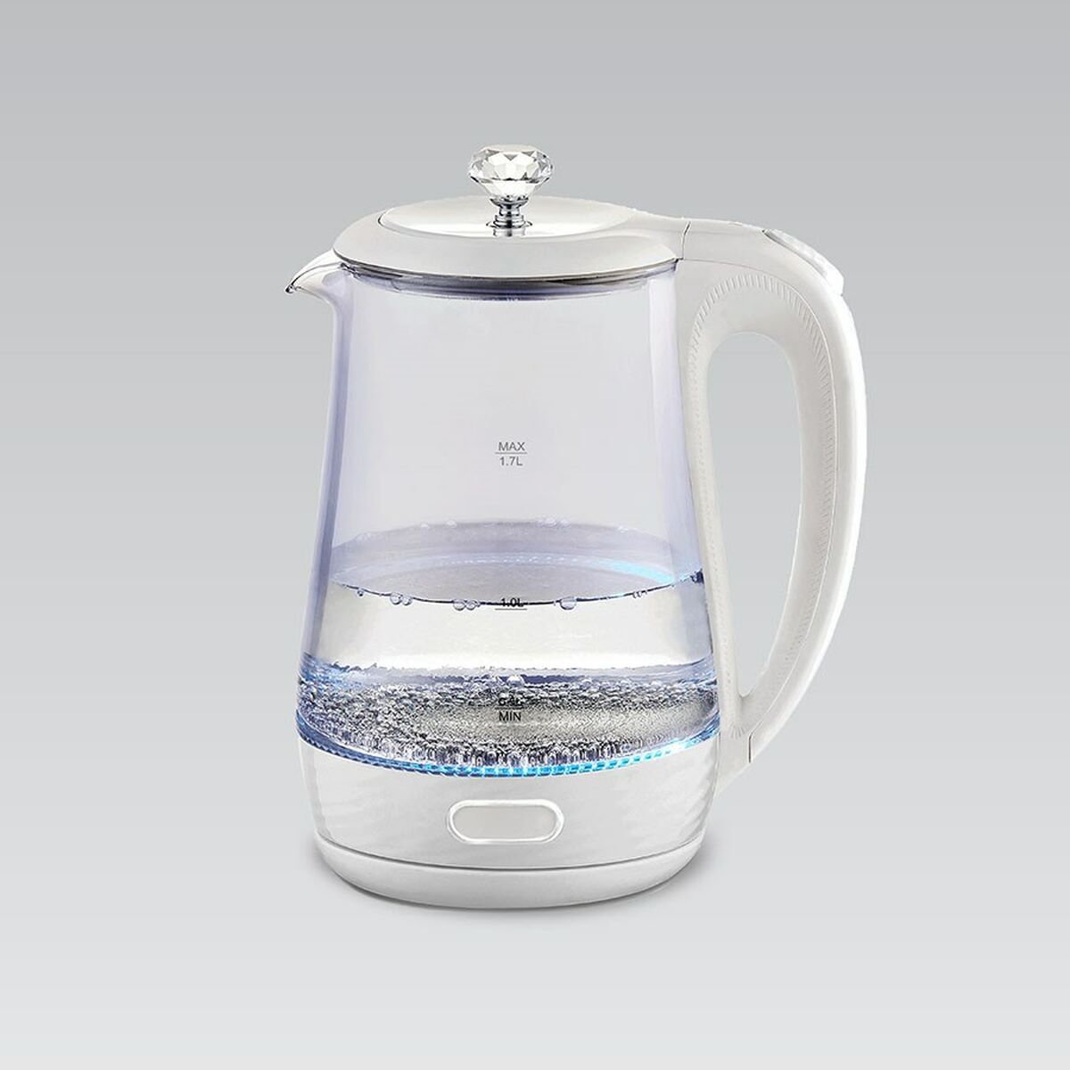 Vattenkokare Feel Maestro MR-052 Blå Glas 2200 W 1,7 L finns hos Aktivcamping