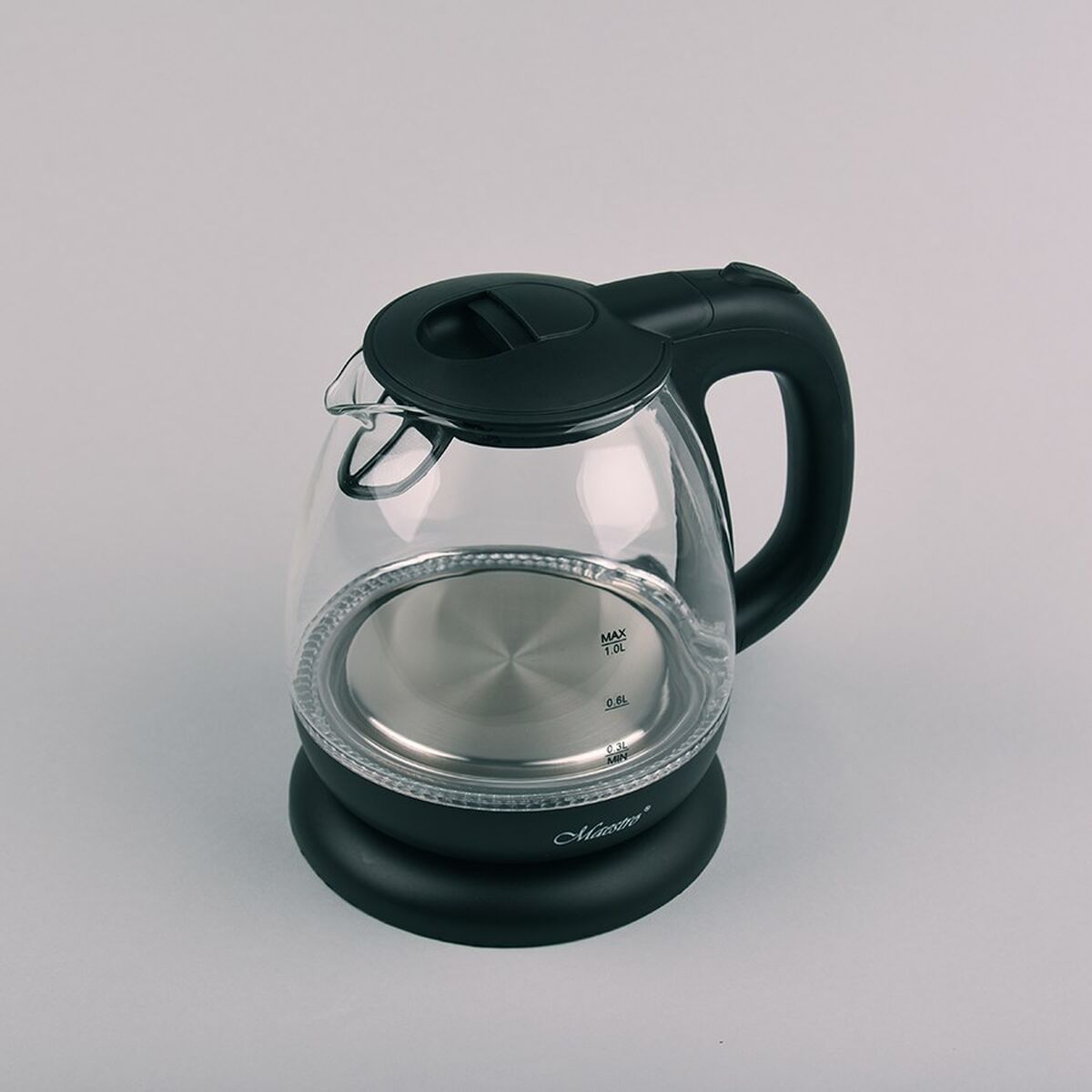 Vattenkokare Feel Maestro MR-055 Svart Glas 1100 W 1 L finns hos Aktivcamping