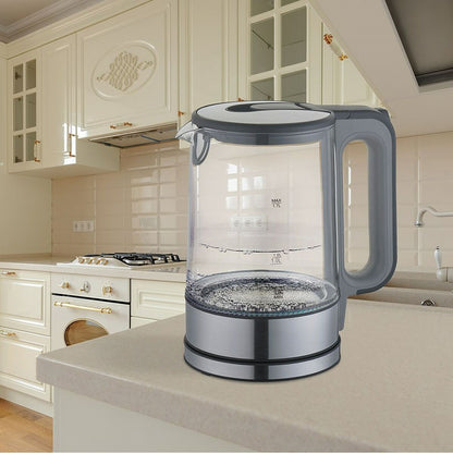 Vattenkokare Feel Maestro MR-061 Blå Vit Glas Aluminium 2200 W 1,7 L finns hos Aktivcamping
