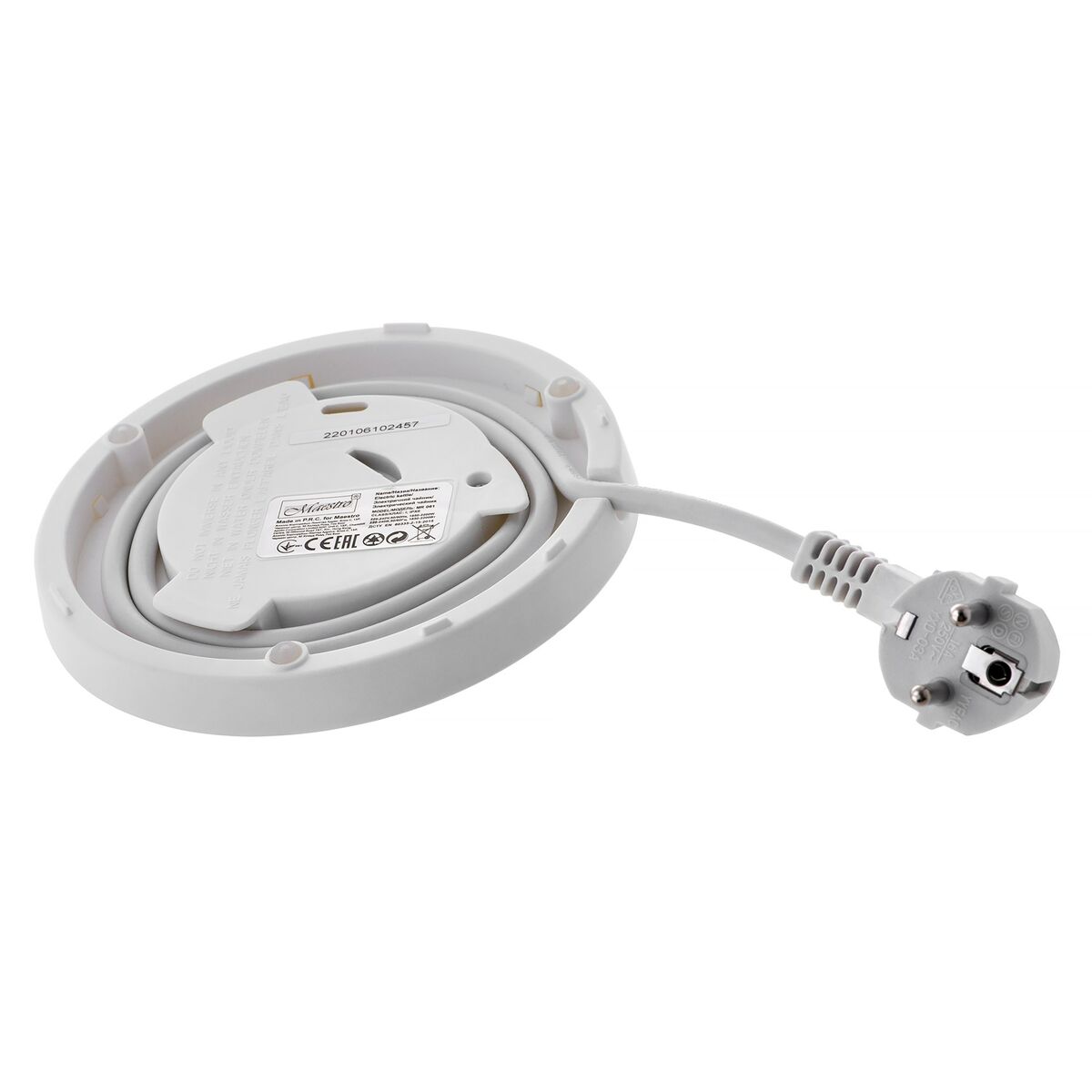 Vattenkokare Feel Maestro MR-061 Vit 1850-2200 W 1,7 L finns hos Aktivcamping