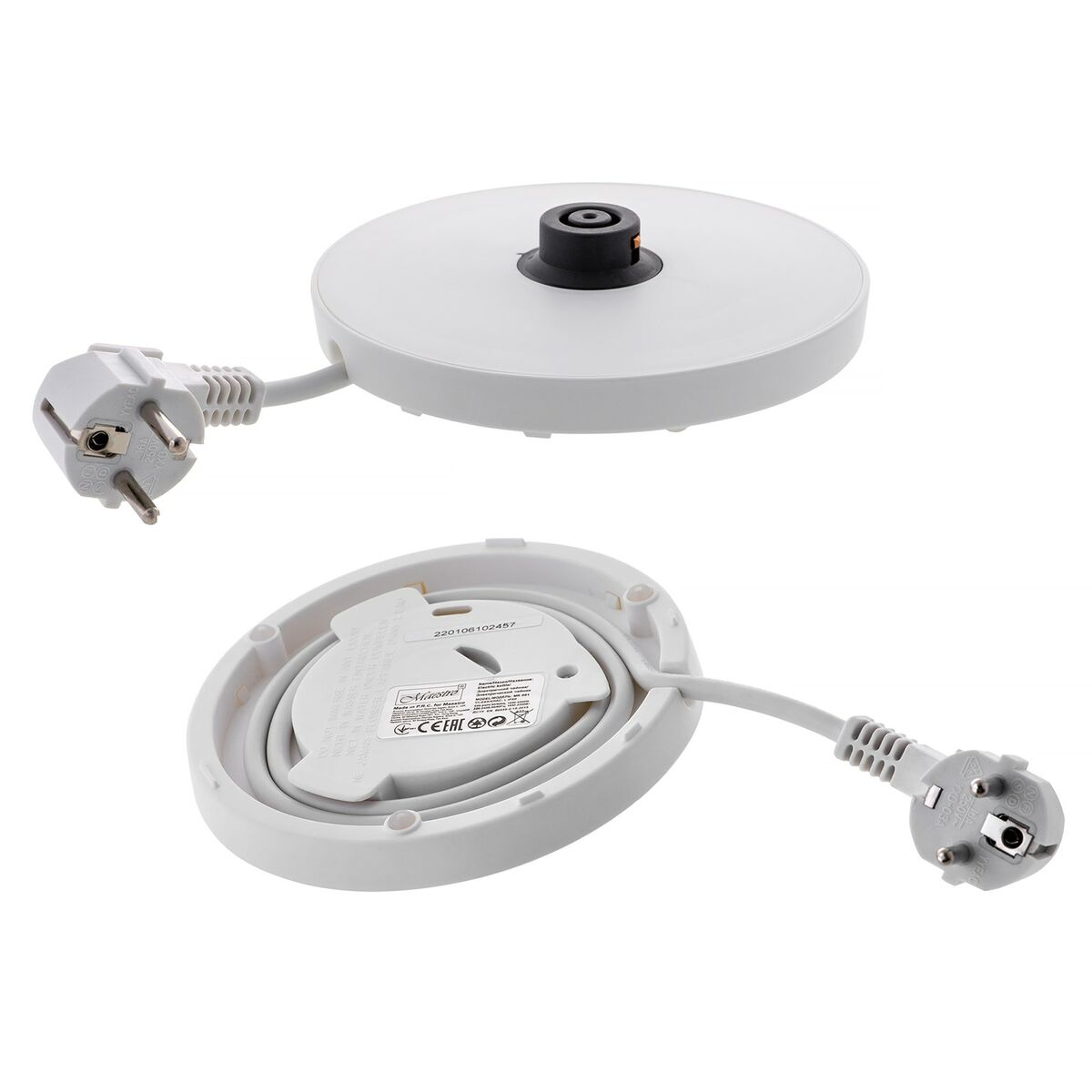 Vattenkokare Feel Maestro MR-061 Vit 1850-2200 W 1,7 L finns hos Aktivcamping