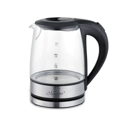 Vattenkokare Feel Maestro MR-062 Svart Glas 1630 W 1,2 L - finns hos Aktivcamping