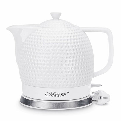 Vattenkokare Feel Maestro MR-067 Vit Keramisk 1200 W 1,2 L finns hos Aktivcamping