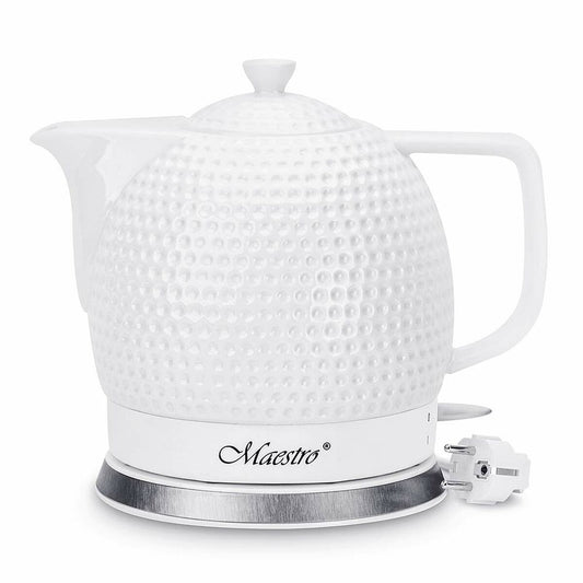Vattenkokare Feel Maestro MR-067 Vit Keramisk 1200 W 1,2 L finns hos Aktivcamping